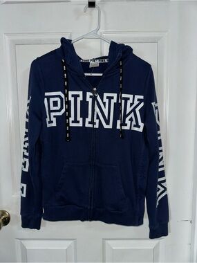 NWOT PINK Victoria's Secret Blue Jacket Size Small